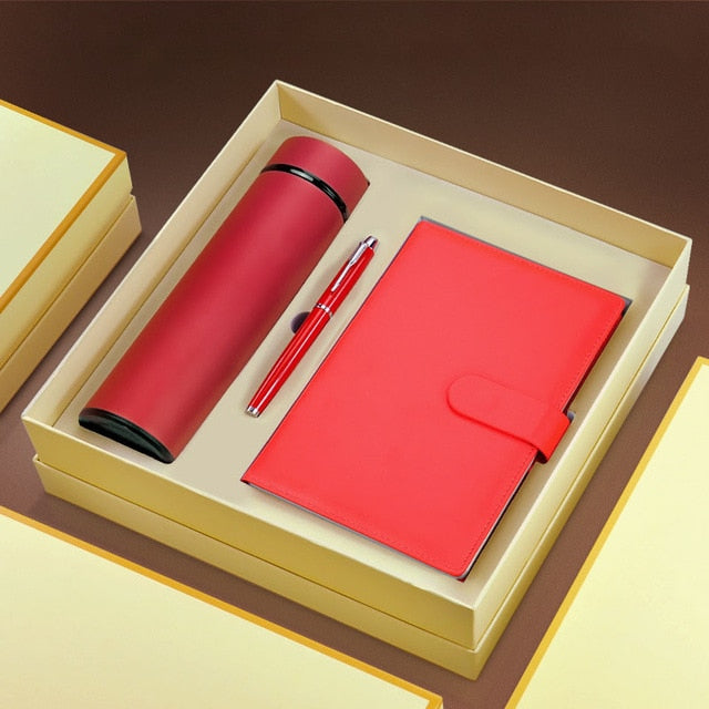 Quality notebook and Thermos gift