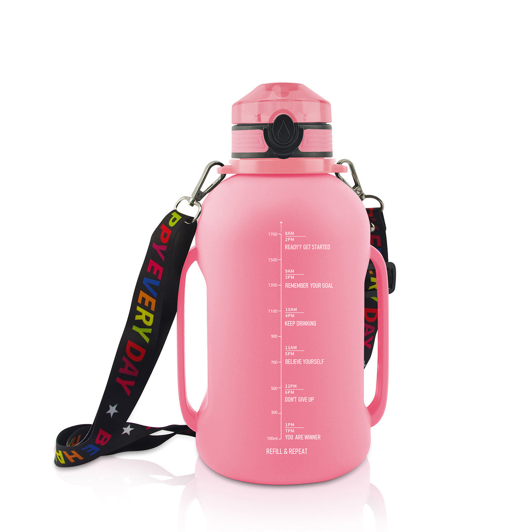 Large Capacity Water bottle Fitness Portable Roll bottle Food Grade Silicone Belly bottle Folding Outdoor Sports Water Bottle