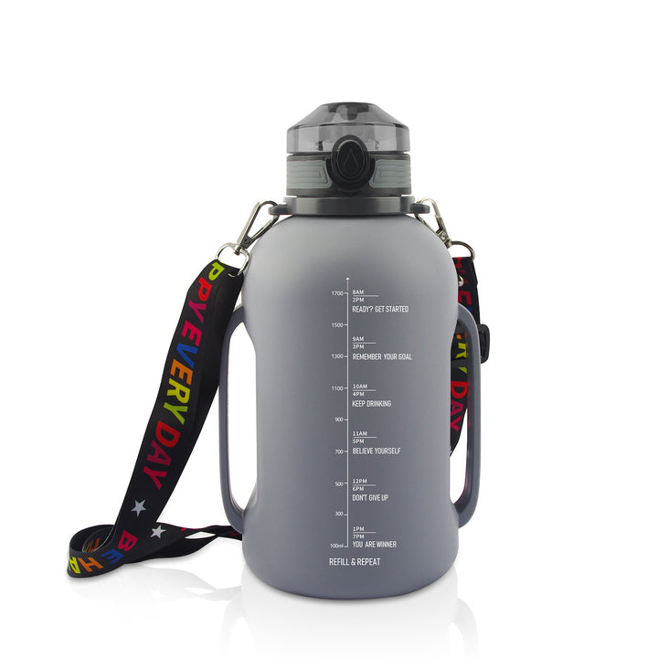 Large Capacity Water bottle Fitness Portable Roll bottle Food Grade Silicone Belly bottle Folding Outdoor Sports Water Bottle