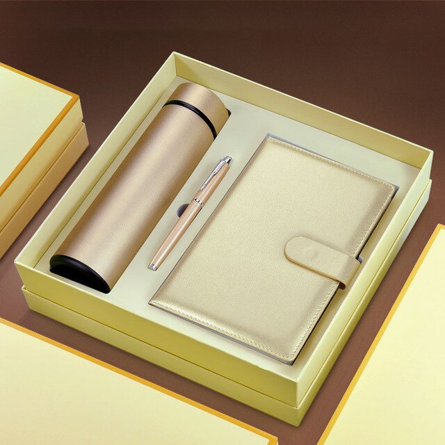 Quality notebook and Thermos gift