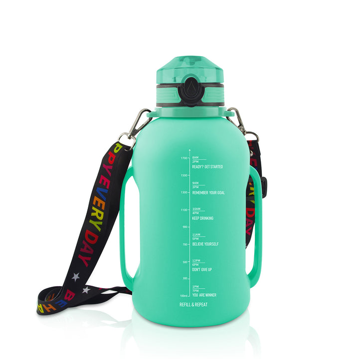 Large Capacity Water bottle Fitness Portable Roll bottle Food Grade Silicone Belly bottle Folding Outdoor Sports Water Bottle