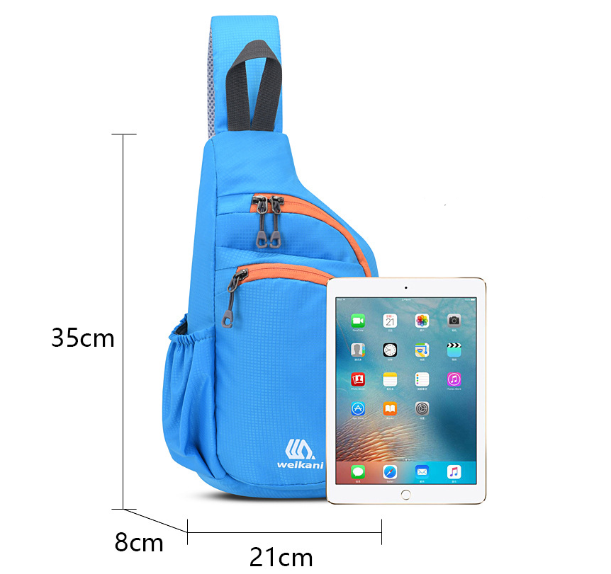 Spring New Outdoor Sports Water Bottle Chest Bag Light And Thin