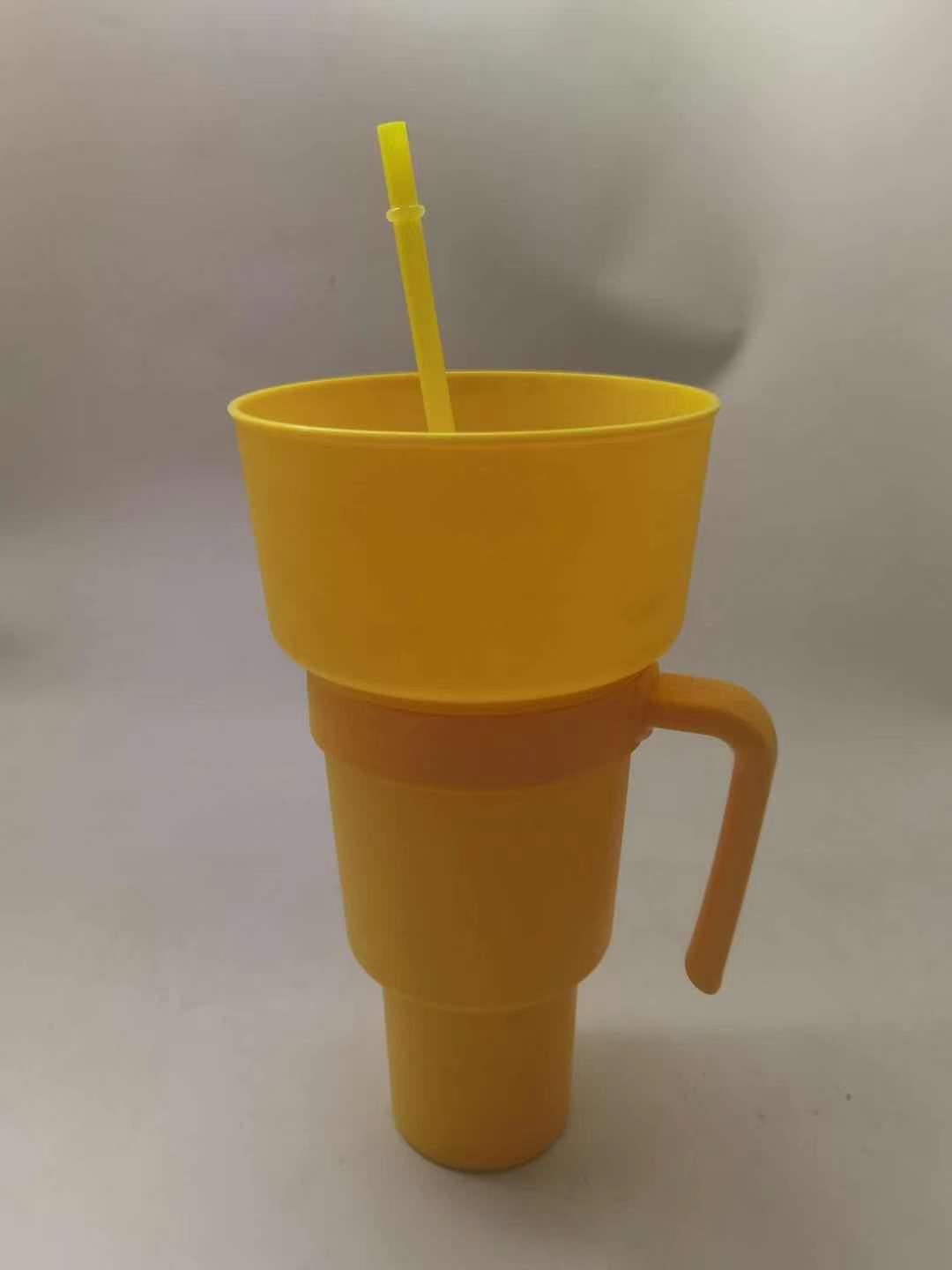 Snack With Handle Straw Cup Kitchen Gadgets